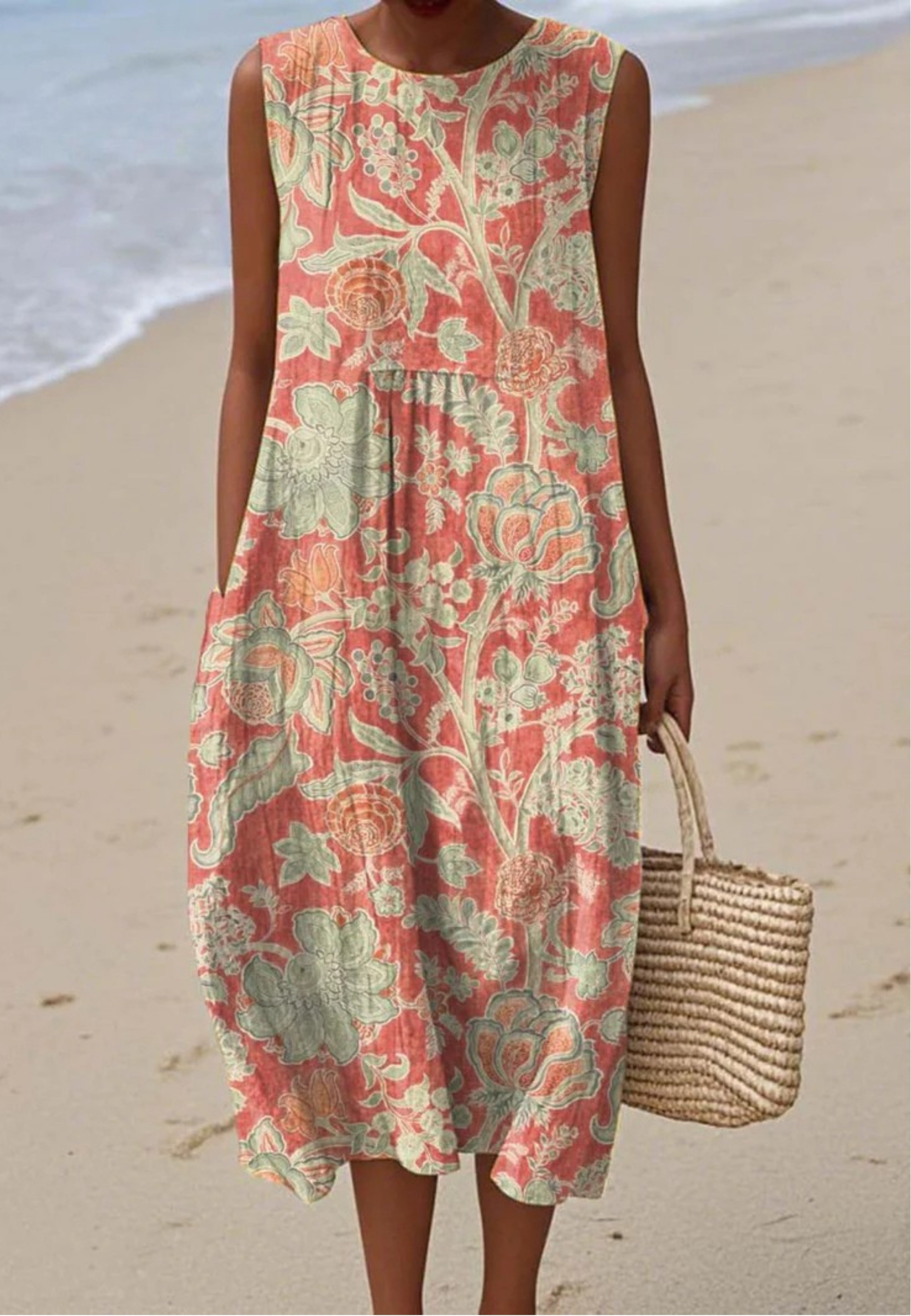 Leva - Robe Vintage à Imprimé Floral