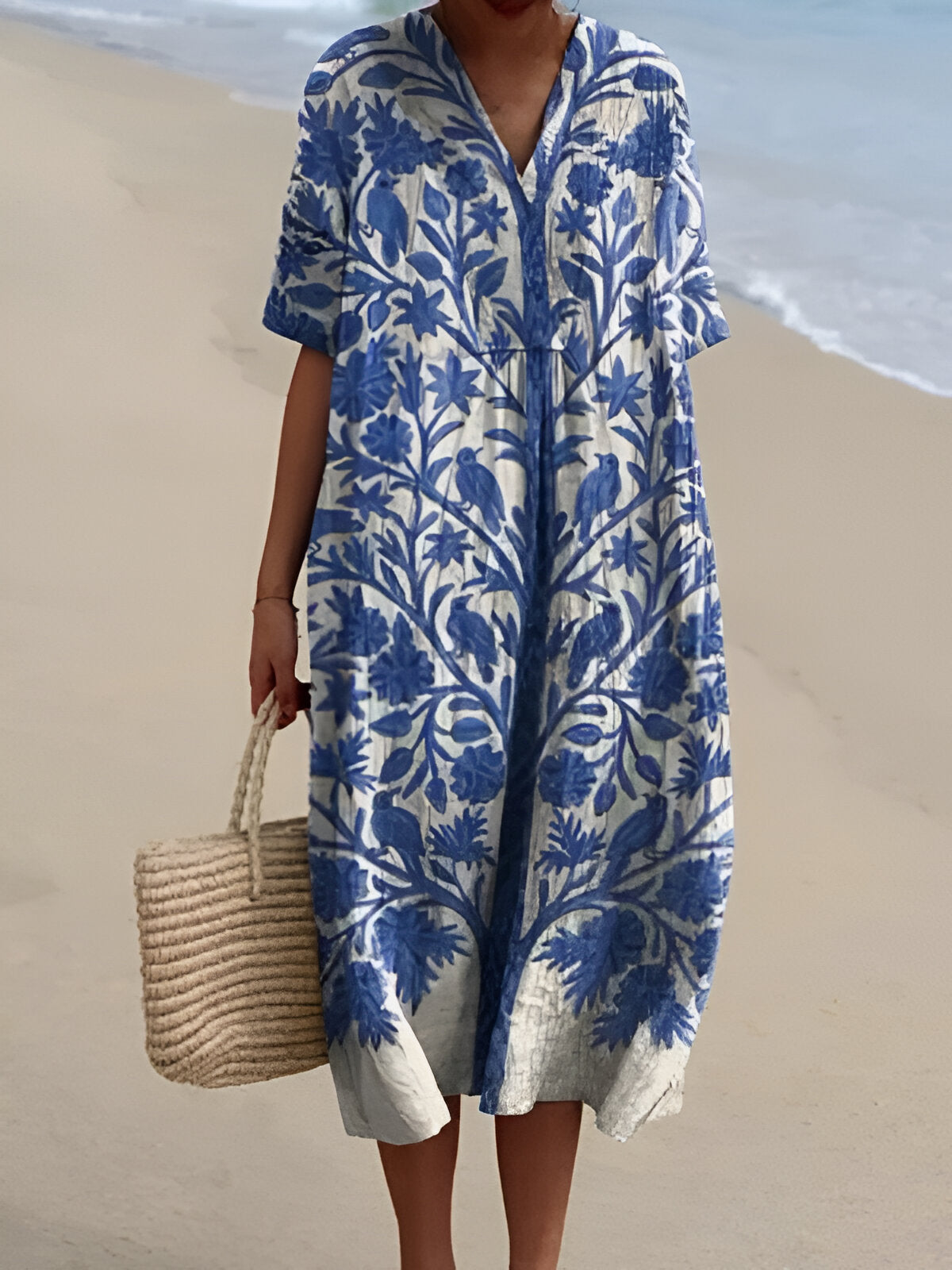 Fenna™ | Robe Imprimée Brise d'Été