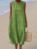 Sara™ Robe Midi à Motifs