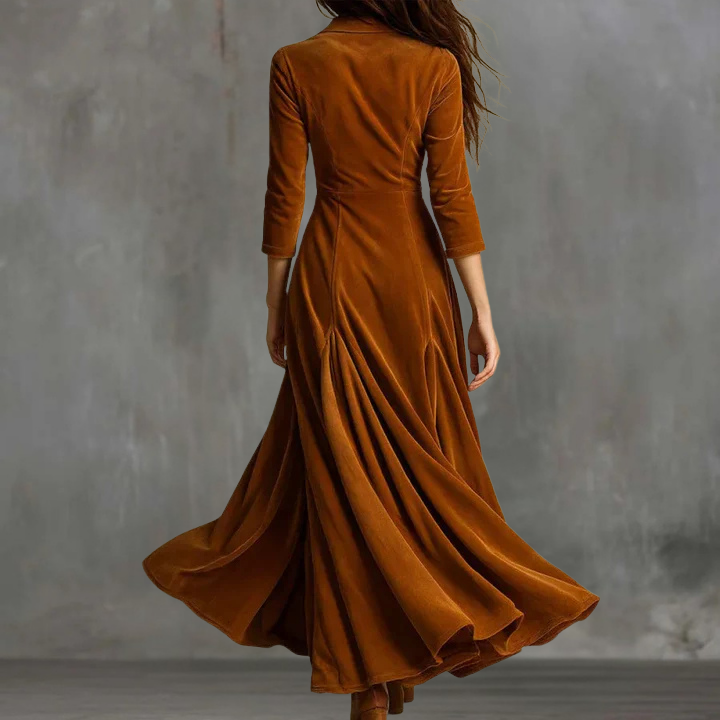 Audrey | Robe maxi élégante et fluide