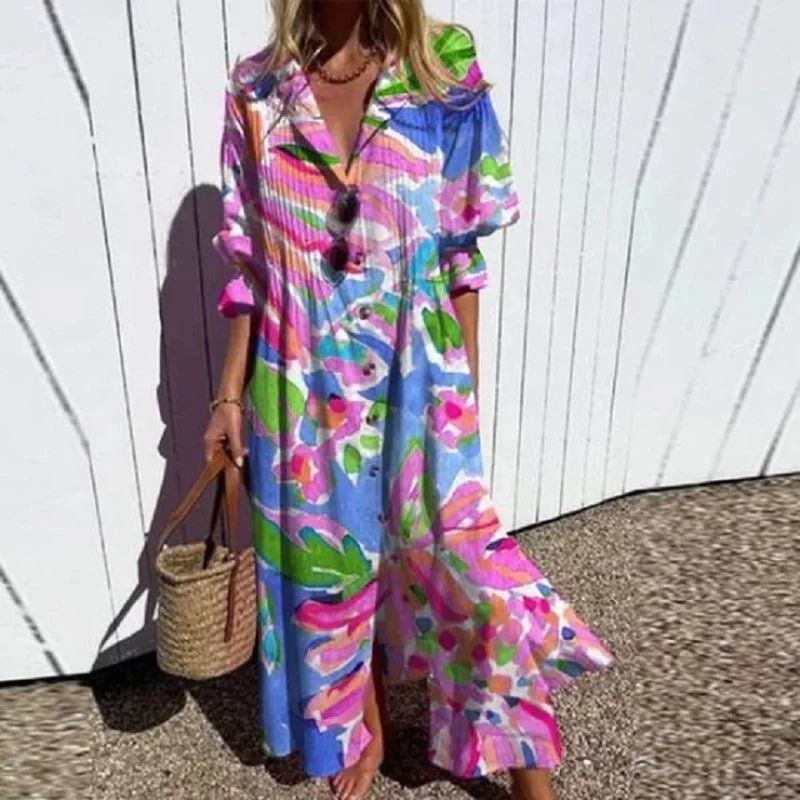 Zariah | Robe Bohémienne Élégante