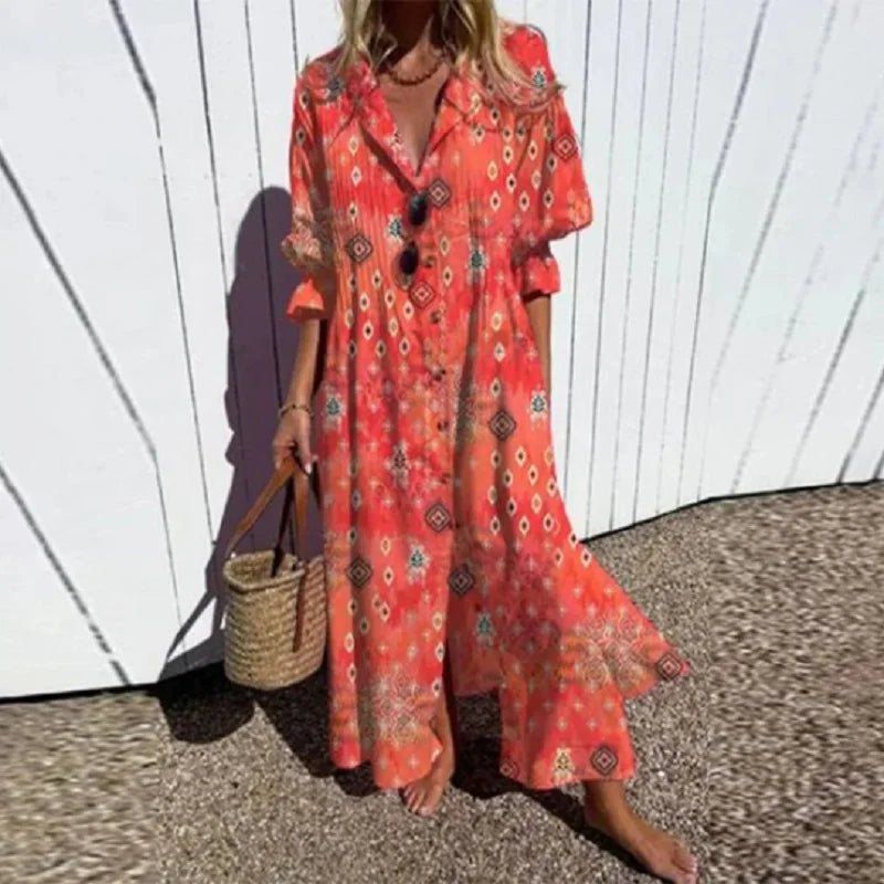 Zariah | Robe Bohémienne Élégante