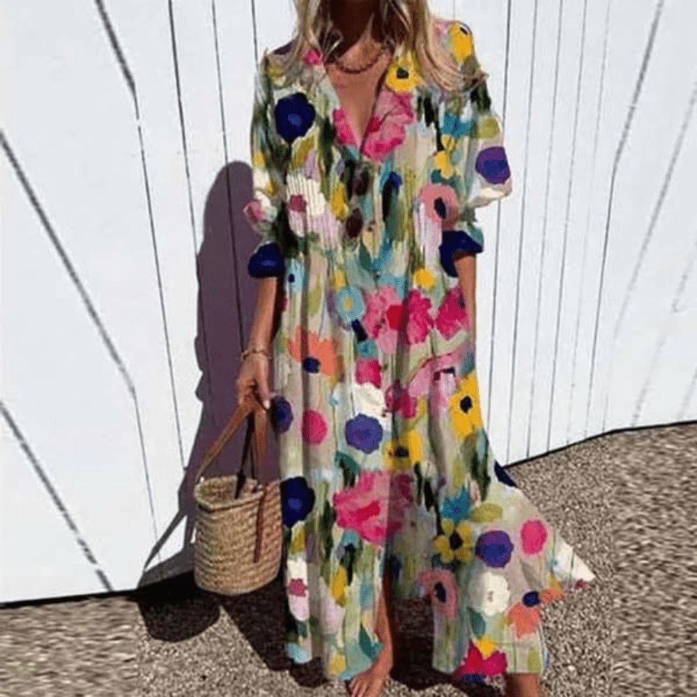 Zariah | Robe Bohémienne Élégante