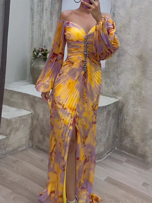 Amelia™ | Robe Élegante avec Décolleté en V