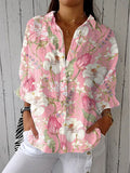Cattleya™ Blouse Élégante Bloom