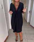 Carly - Robe Twist Sans Effort