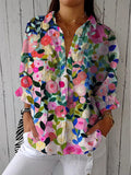 Blouse Anaiah™ Bloom en Tissu Canvas