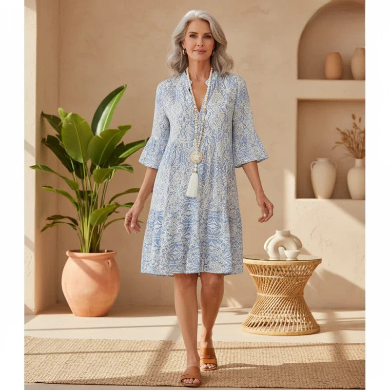 Liane - Robe Boho Élégante