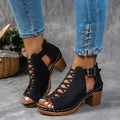 Nessa™ Sandales à Talons en Treillis