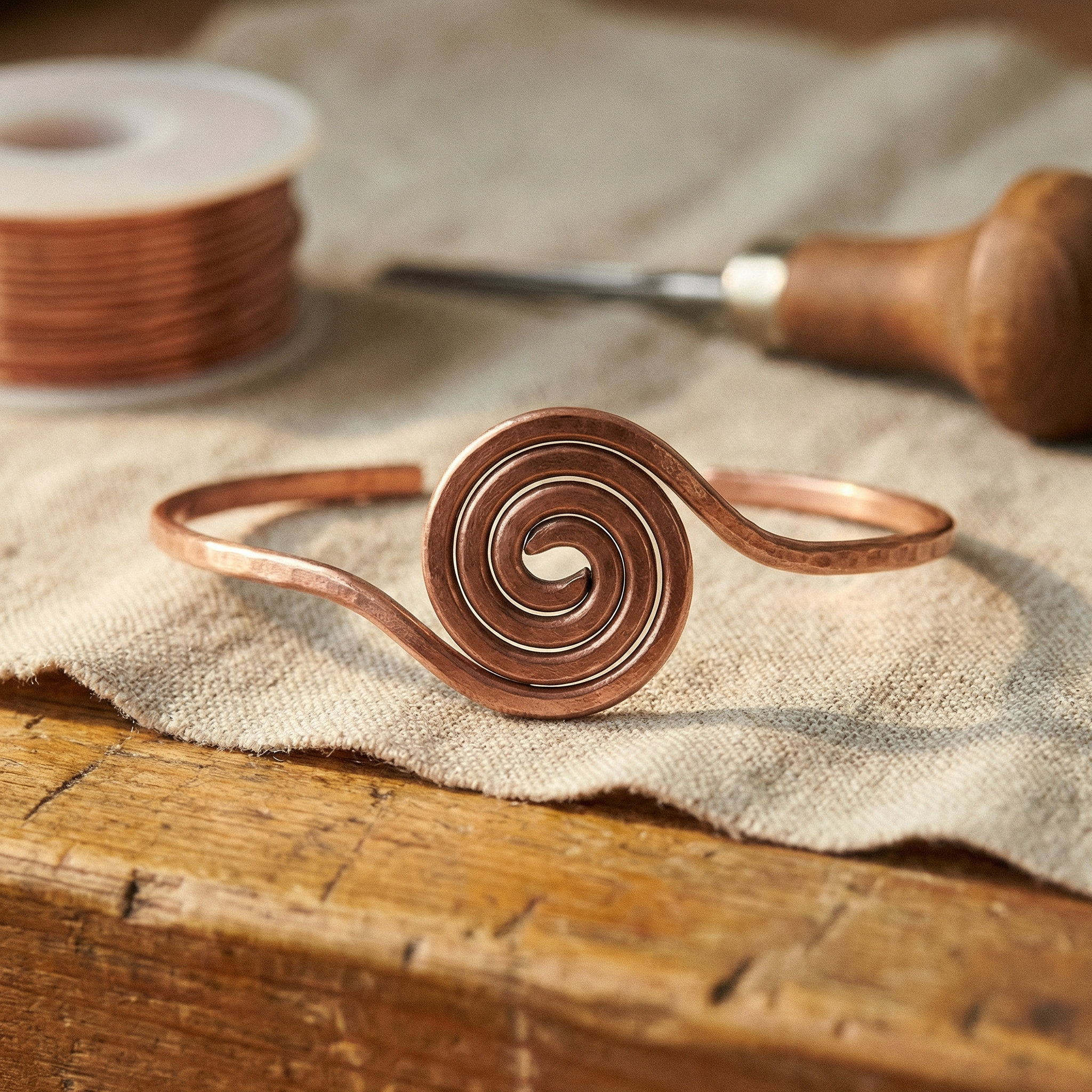 Pulseira de Tornozelo de Cobre Antônia