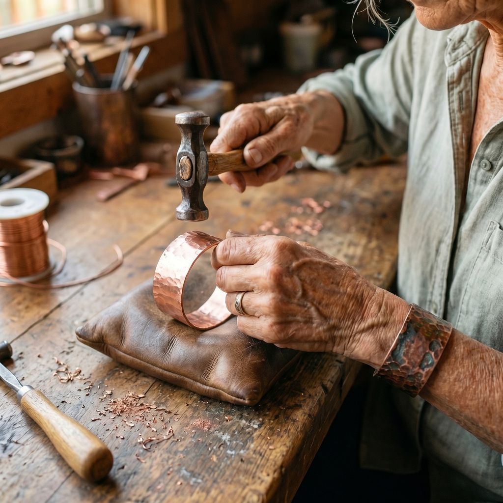 Pulseira de Cobre Antônia Anvil