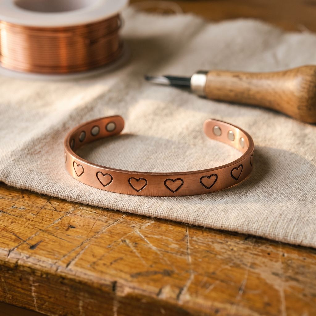 Pulseira de Cobre Antônia Hearth