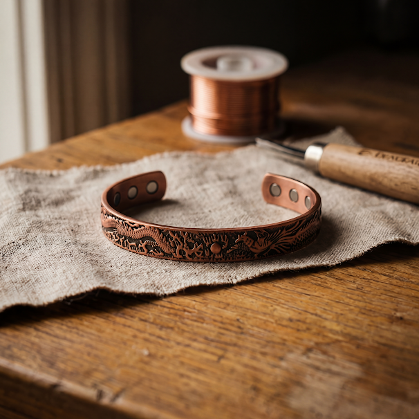 Pulseira de Cobre Loam da Antônia
