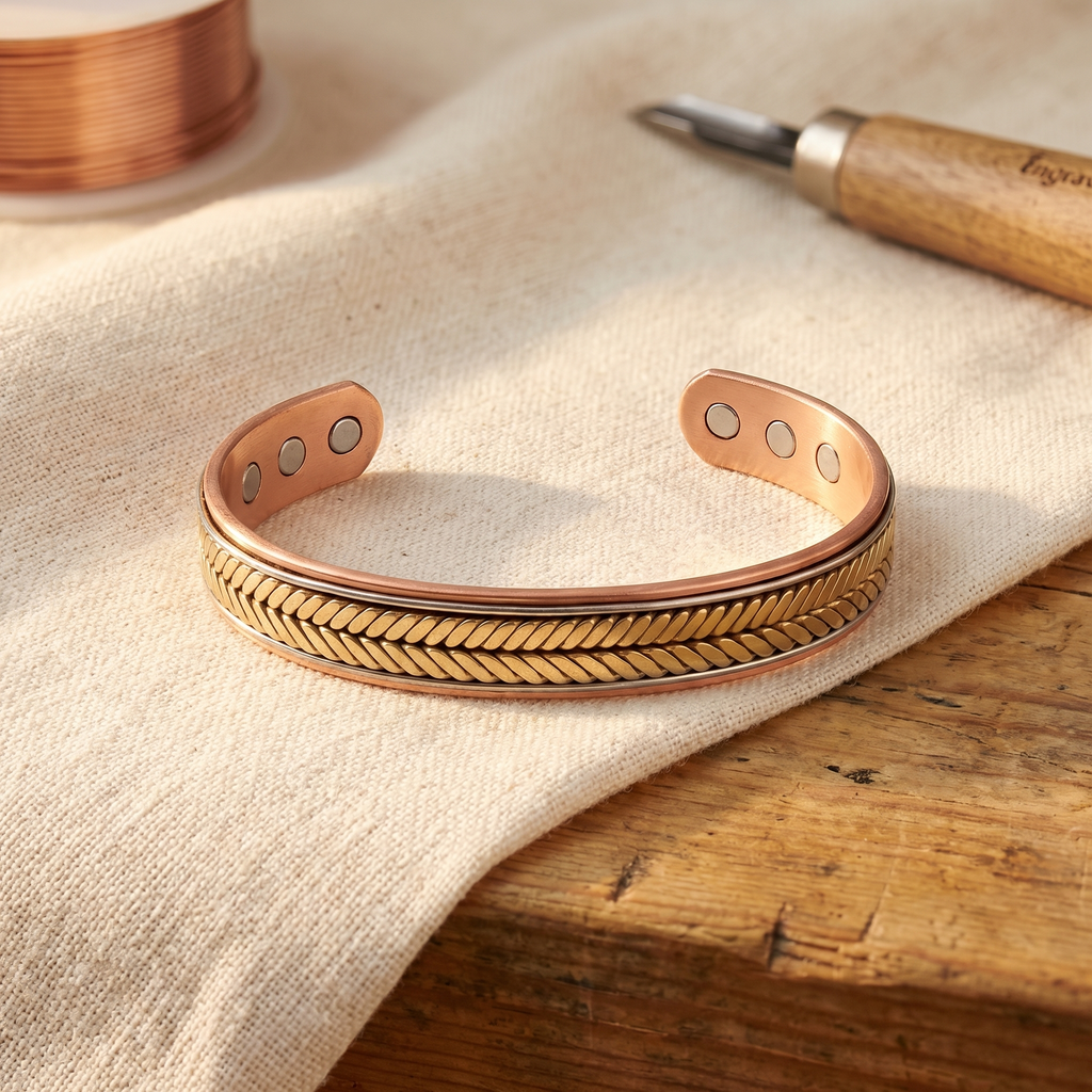 Pulseira de Cobre Antônia Harvest