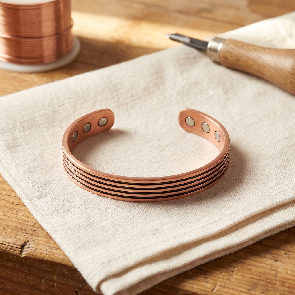 Pulseira de Cobre Sálvia da Antônia