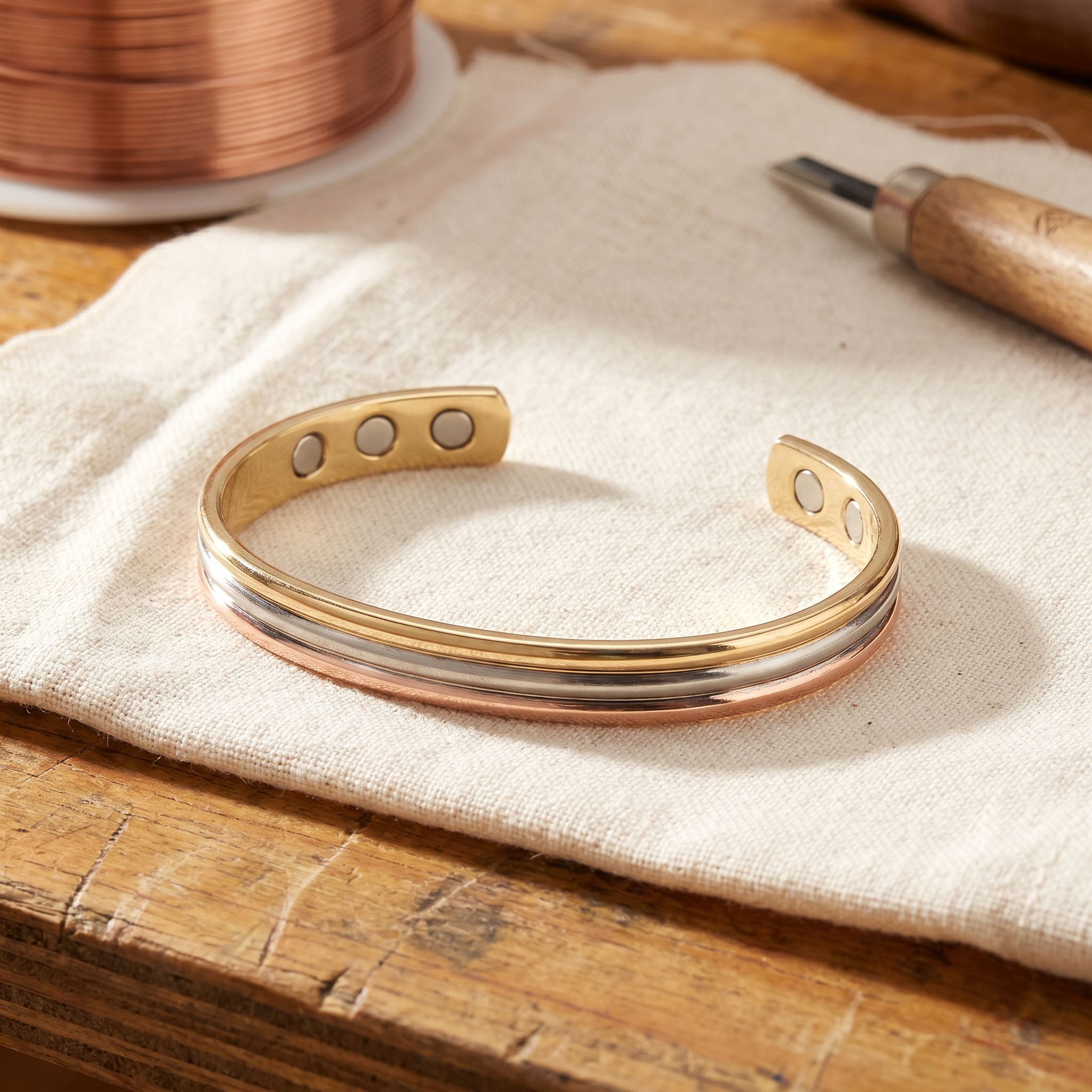 Pulseira de Cobre Antônia Fell