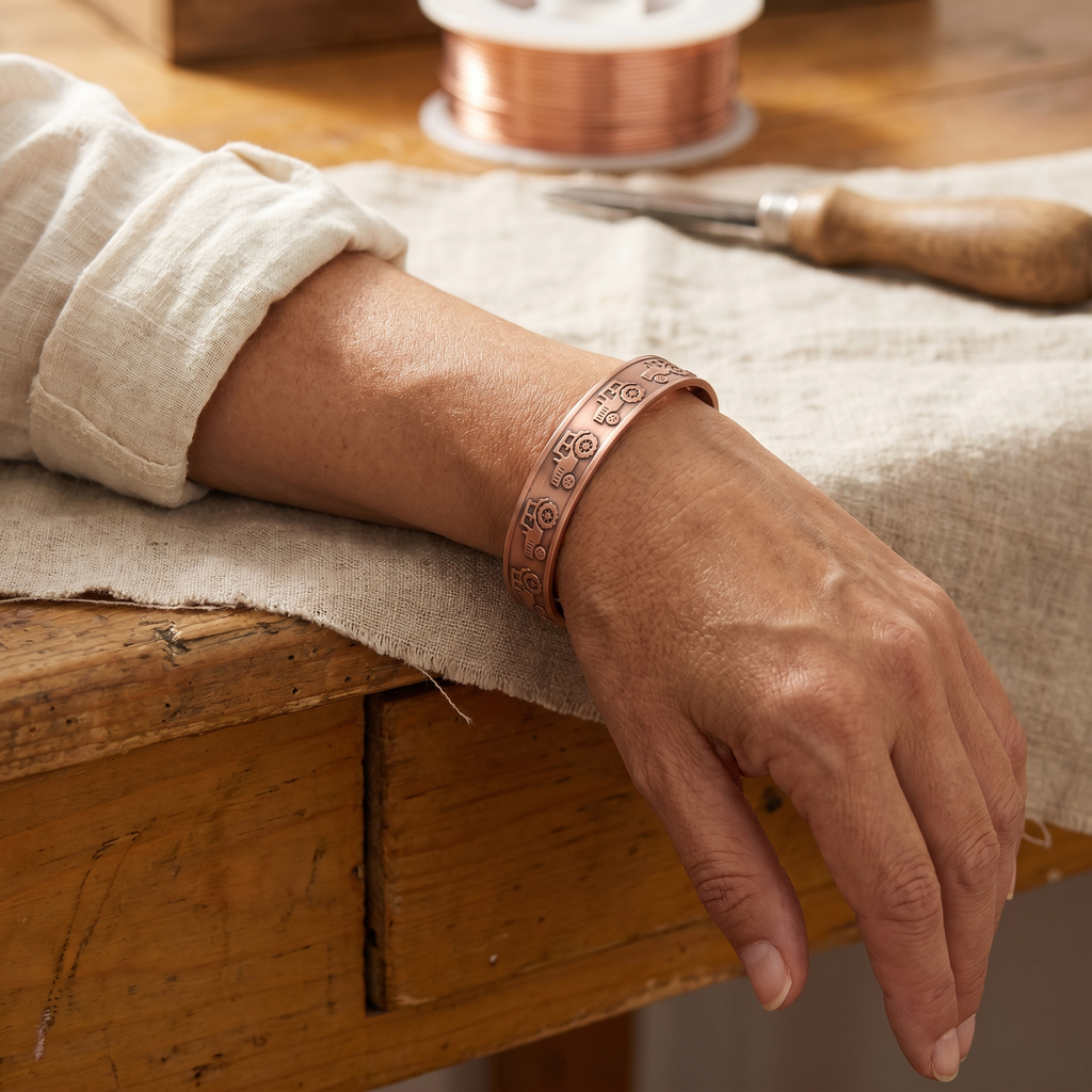 Pulseira de Cobre Antônia Brae