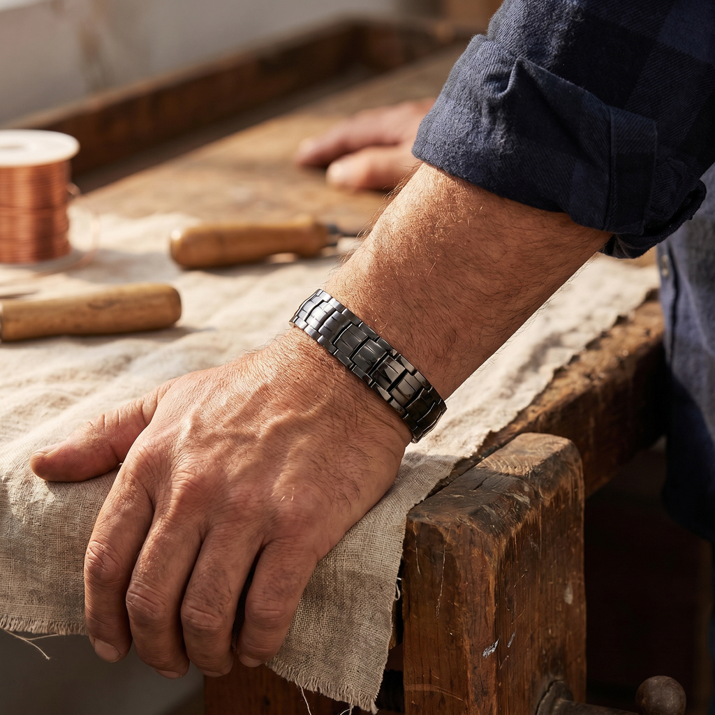 Pulseira de Cobre Masculina Antônia