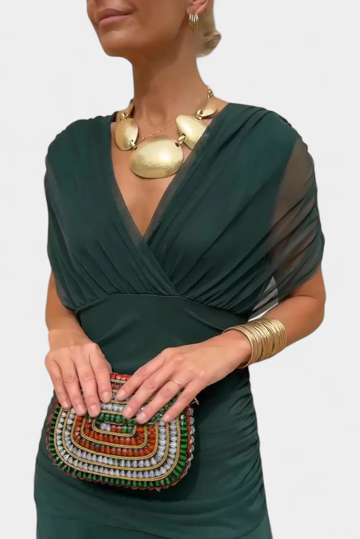 Evira - Robe Élégante Off-Épaule