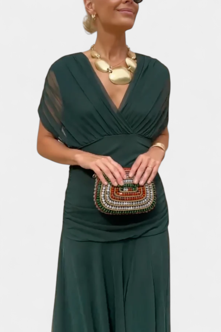 Evira - Robe Élégante Off-Épaule