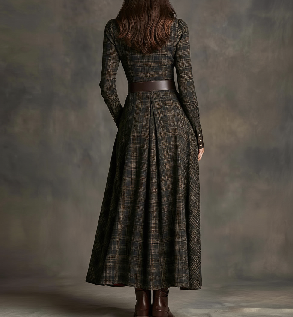 Rosalie | Robe Maxi Inspirée du Vintage