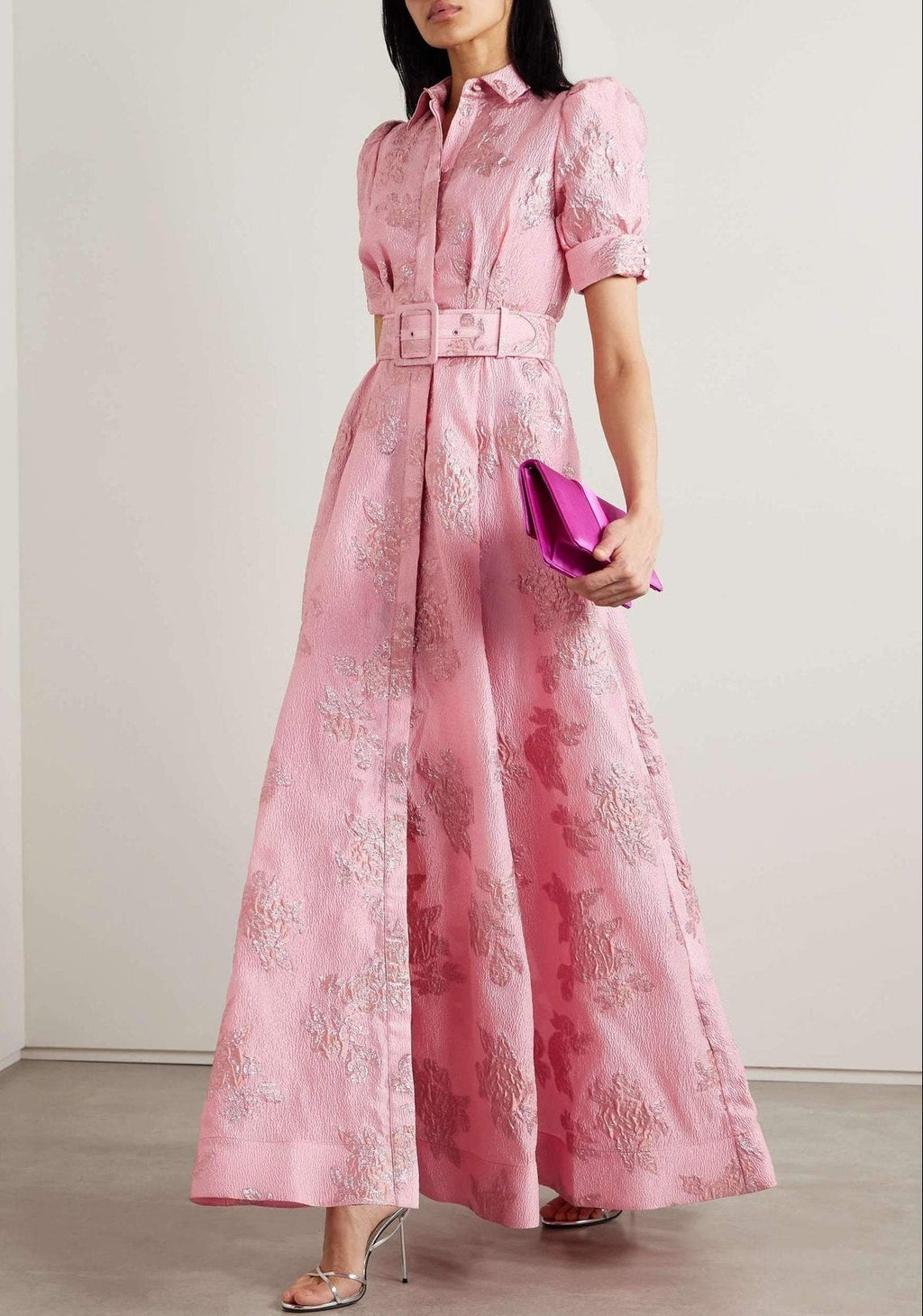 Aria™ | Robe avec Manches Courtes Bouffantes