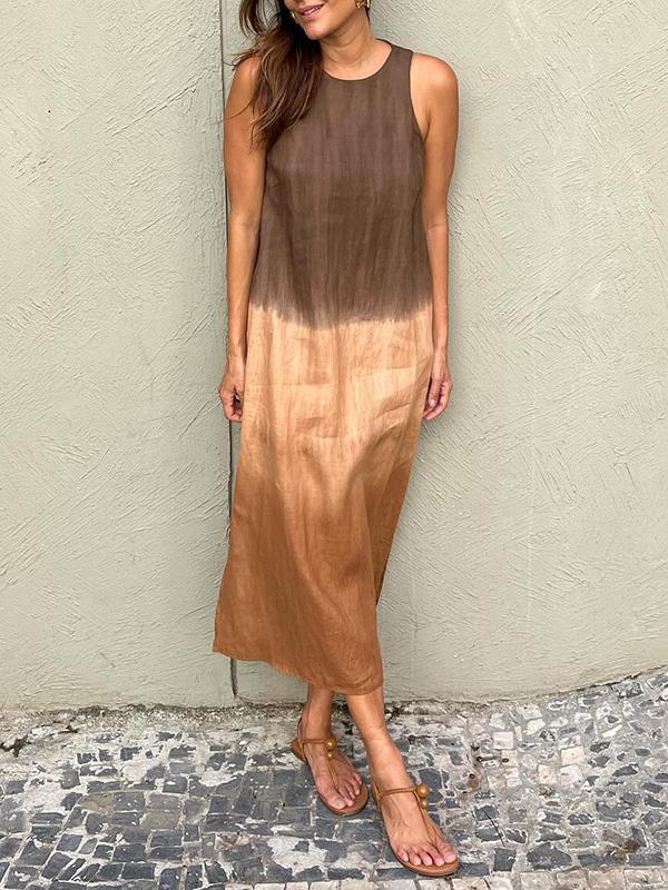 Heather - Robe Dégradée Décontractée