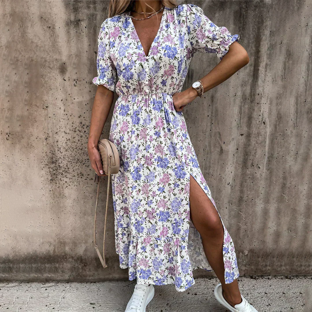 Ninna - Robe Florale Décontractée